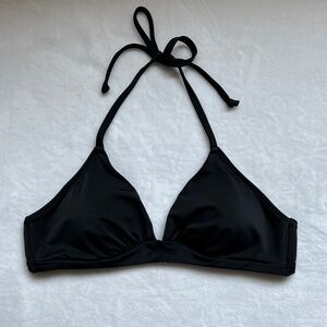 VICTORIA'S SECRET Black Bikini Top Size L